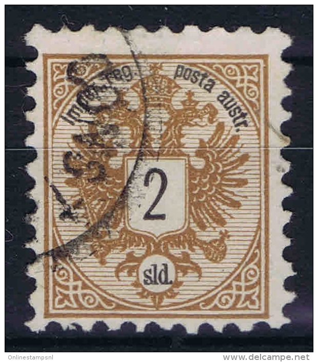 Austrian Levant ,  Yv Nr 8  Used Mi 8 - Levante-Marken