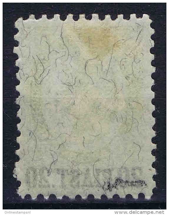 Austrian Levant ,  Yv Nr 31   MH/*   Signed/ Signé/signiert/ Approvato BRUN - Oostenrijkse Levant