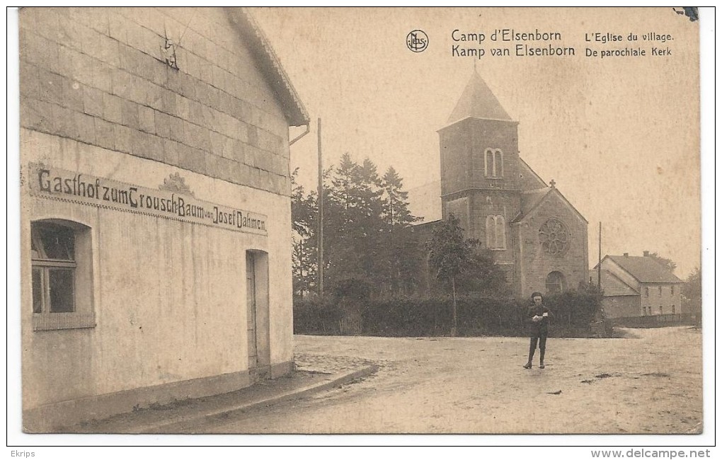 Camp D´Elsenborn L'Eglise Du Village - Elsenborn (camp)