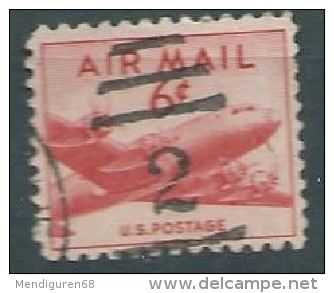 USA 1949 AIRMAIL DC-4  6c USED SC C39 MI 553 A SG PA35 YV A944 - 2a. 1941-1960 Usados