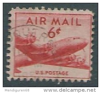 USA 1949 AIRMAIL DC-4  6c USED SC C39 MI 553 A SG PA35 YV A944 - 2a. 1941-1960 Usados