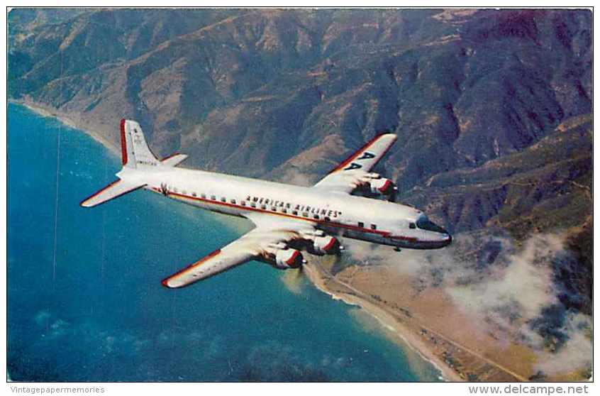 234345-American Airlines, DC-7 Flagship - 1946-....: Era Moderna