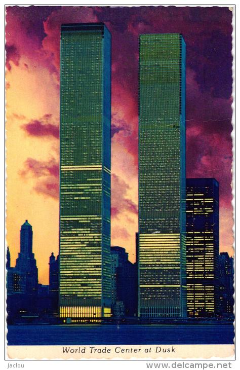 WORLD TRADE CENTER ,JOLI PLAN COULEUR REF 41637 - World Trade Center