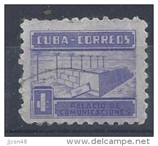 Cuba  1951  P.O. Rebuilding Fund  (o) 1c - Usati