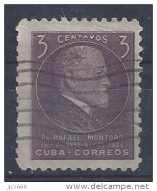 Cuba  1953  Birth Cent. Of Dr.Rafael Montoro  (o) 3c - Oblitérés