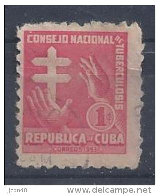 Cuba  1953  Anti-TB  (o) 1c - Used Stamps