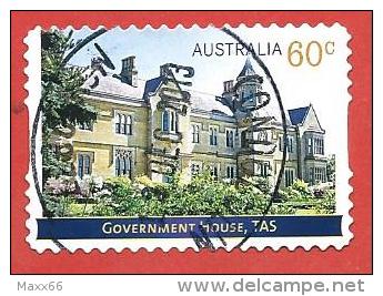 AUSTRALIA USATO - 2013 - Government Houses – Tasmania TAS - 60 C - Michel AU 3966 - AUTOADESIVO - Usati