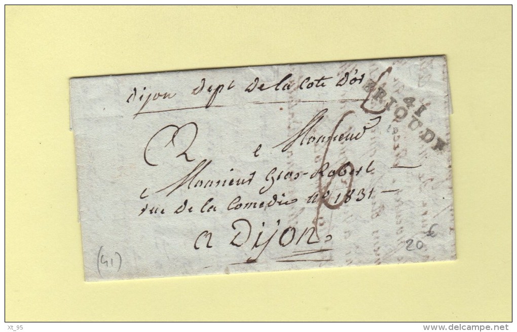 Brioude - 41 - Haute Loire - Courrier De 1813 - 1801-1848: Précurseurs XIX