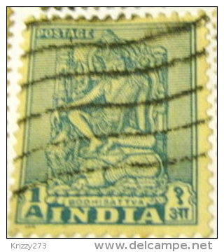 India 1949 Bodhisattva 1a - Used - Used Stamps