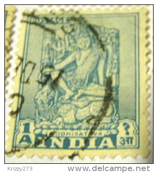 India 1949 Bodhisattva 1a - Used - Used Stamps