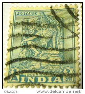 India 1949 Bodhisattva 1a - Used - Used Stamps