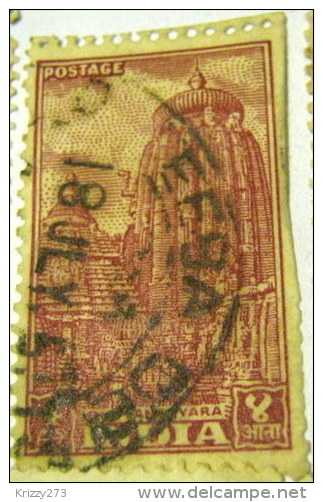 India 1949 Bhuvanesvara 4a - Used - Used Stamps