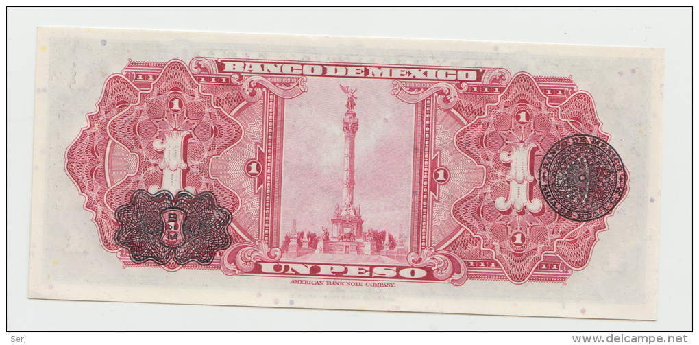 Mexico 1 Peso 12-V- 1948 UNC NEUF Pick 38d  38 D  Series AI - Mexique