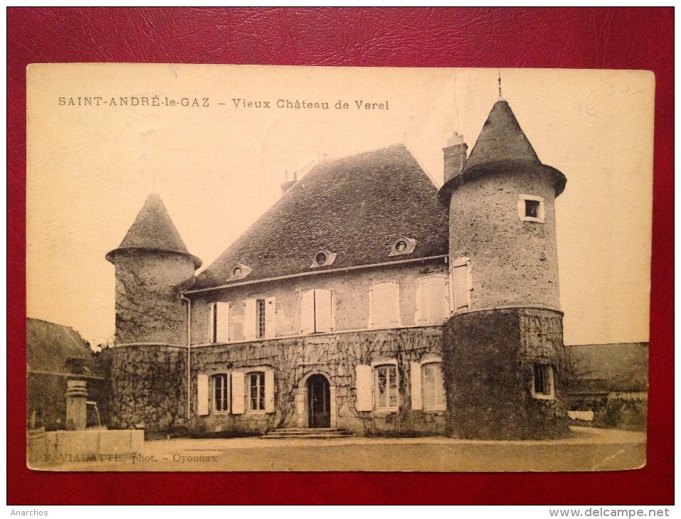 38 Isere St SAINT ANDRE LE GAZ Vieux Chateau De Verel - Saint-André-le-Gaz