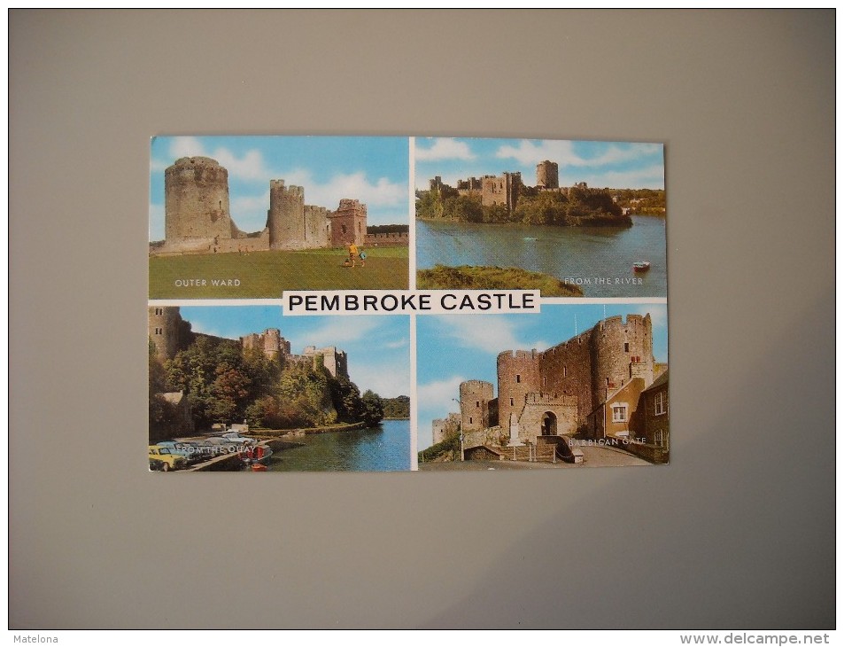 PAYS DE GALLES PEMBROKESHIRE PEMBROKE CASTLE - Pembrokeshire