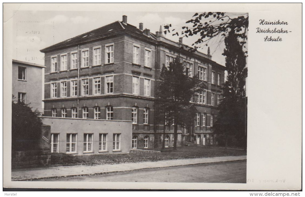 D-09661 Hainichen - Reichsbahn-Schule - Hainichen