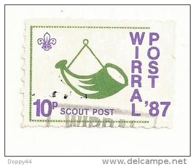 THEME SCOUT /SCOUT POST  WIRRAL 87 OBLITERE /CANCELED - Lettres & Documents