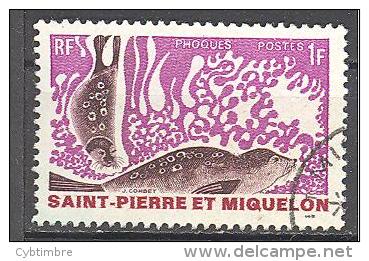 Saint Pierre Et Miquelon: Yvert N° 391°; Phoques; Voir Scan - Used Stamps