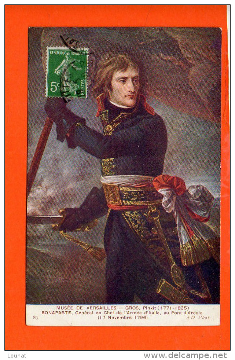 GROS, Pinxit - Bonaparte ,générale En Chef De L'armée D'Italie - Musée De Versailles (personnage Historique) - Musées