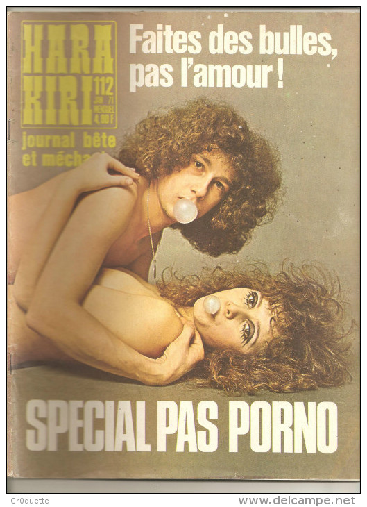HARA KIRI 112 De 1971 Avec WOLINSKI - Humour