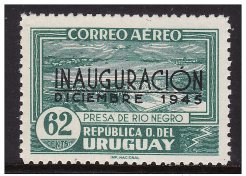 Uruguay #C120, F-VF Mint NH ** Power Dam Inauguration - Uruguay