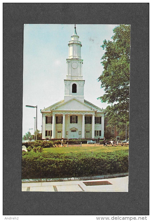 SPRINGFIELD - MASSACHUSETTS - OLD FIRST CHURCH - COURT SQUARE IN THE CITY CENTER - NICE STAMP - Springfield