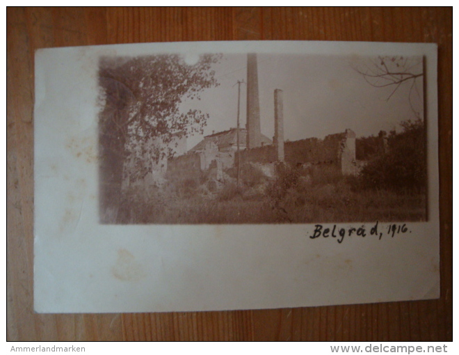 Fotokarte, Belgrad, Gelaufen 1916 ! - Serbia