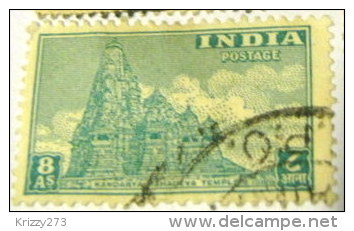 India 1949 Kandarya Mahadeva Temple 8a - Used - Gebruikt