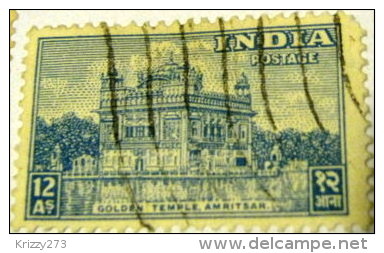 India 1949 Golden Temple Of Amritsar 12a - Used - Gebruikt