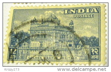 India 1949 Golden Temple Of Amritsar 12a - Used - Gebruikt