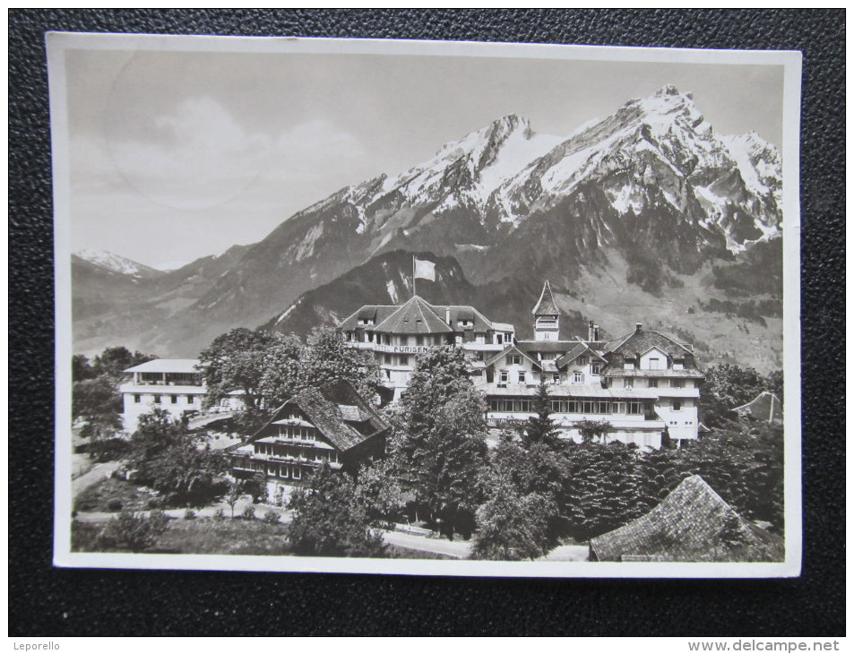 AK STANSSTAD FÜRINGEN Hotel Ca.1940 /// D*14892 - Stans