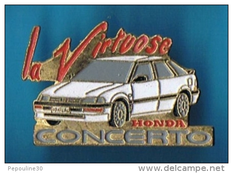 PIN´S //   . HONDA CONCERTO LA VIRTUOSE - Honda