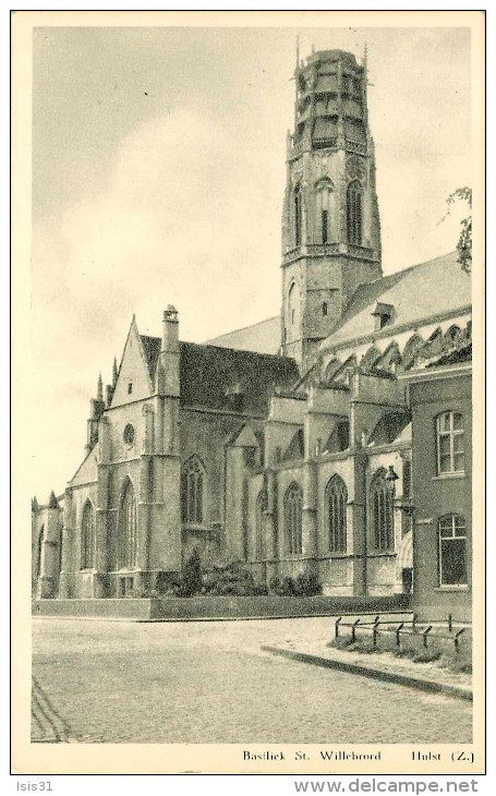 Pays-Bas - Zeeland - Hulst - Basiliek St. Willebrord - état - Hulst
