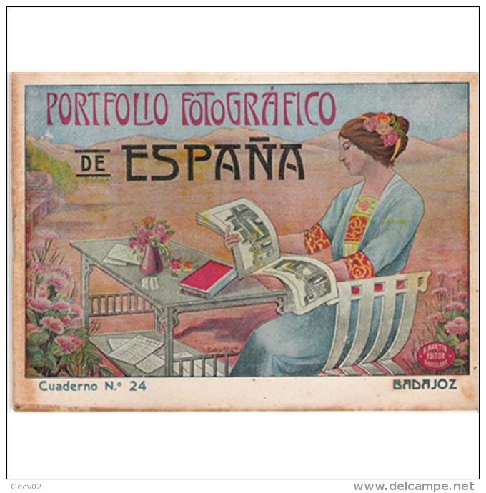 BDJTP2850-LFTPFLOBDJ .Tarjeta Postal De BADAJOZ.PORFOLIO DE BADAJOZ - Badajoz