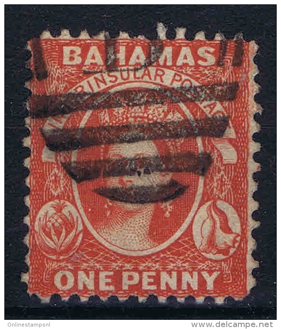 Bahamas: 1863 Yv Nr 5 Used - 1859-1963 Colonia Británica