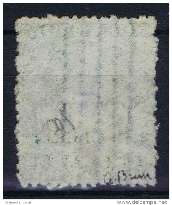 Grenada 1861,  Yv Nr 1 A   (vert Bleu) Used  Signed/ Signé/signiert/ Approvato BRUN - Granada (...-1974)