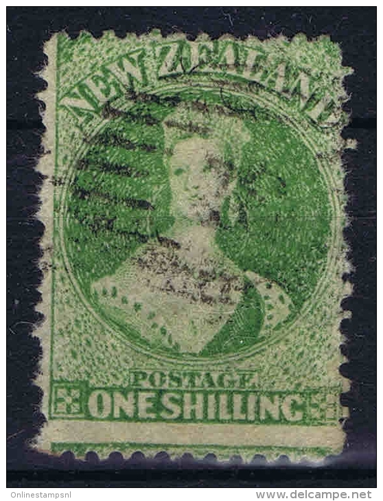 New Zealand 1864,  Yv Nr 36  SG 125 Used  Wm Star - Used Stamps