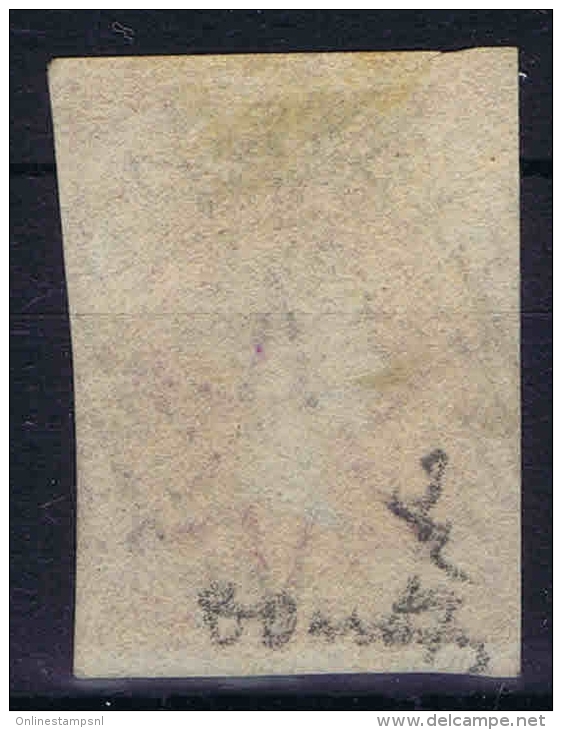 South Australia 1855 ,  Yv Nr 2   Used  Signed/ Signé/signiert/ Approvato BRUN, - Gebruikt