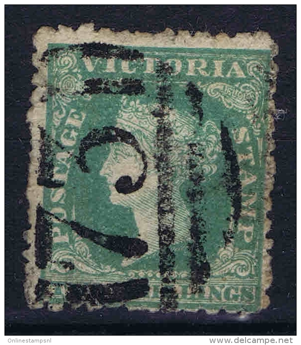 Victoria  ,Yv Nr 8   Used  Damaged - Usados