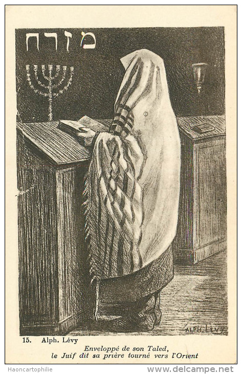 Judaisme : Le Juif Dit Sa Prière Tourné Vers L'orient - Judaisme