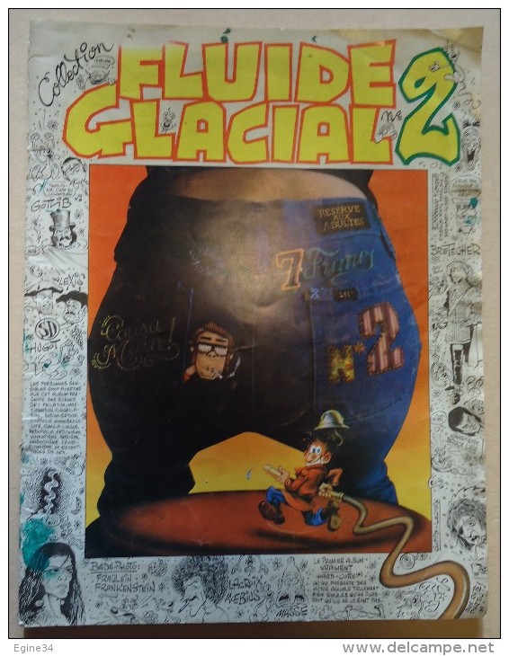 Revue Collection - FLUIDE GLACIAL  2 - Gotlib-Lacroix, Lacroix Moebus, Masse  Alexis ,Hugot, Bretécher - Fluide Glacial