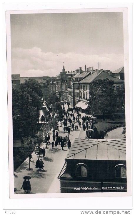 D4990    BAD WÖRISHOFEN :  Kurpromenade - Bad Woerishofen