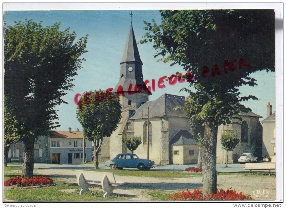 87 - LAURIERE - L' EGLISE   CAISSE D' EPARGNE - Lauriere