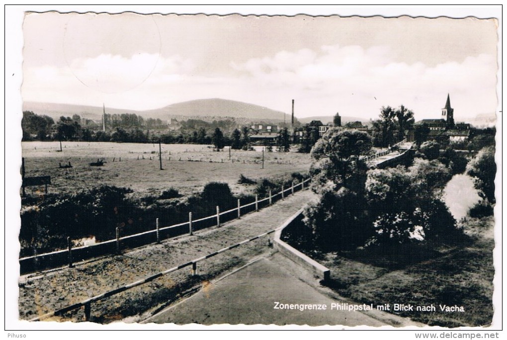 D4993     PHILIPPSTAL : Zonegrenze Mit Blick Nach Vacha ( Border East-West Germany) - Rotenburg