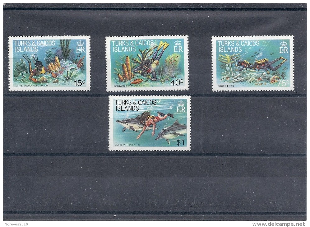 140017268  TURKS  &  CAICOS   YVERT  Nº  540/3  **/MNH - Turkménistan