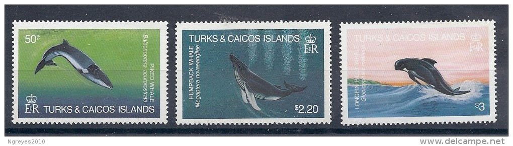 140017272  TURKS  &  CAICOS   YVERT  Nº  627/9  **/MNH - Turkmenistán