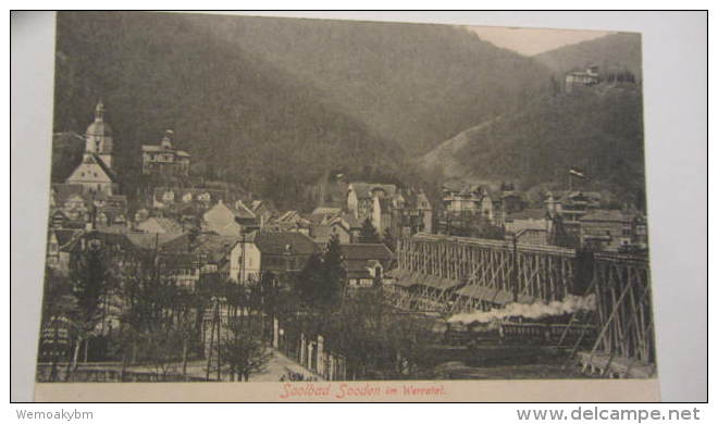 AK Bad Sooden Mit Soolebad Im Werratal 1909 - Eschwege