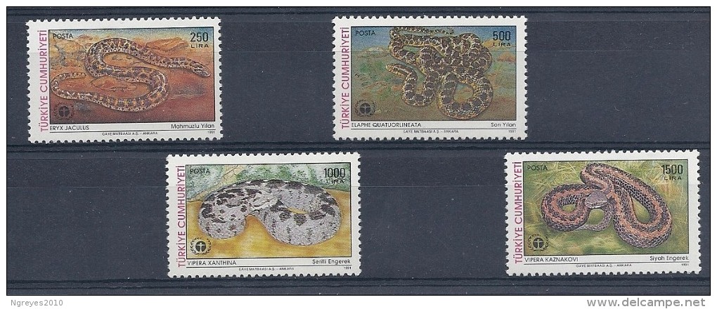 140017286  TURQUIA   YVERT  Nº  2686/9  **/MNH - Ungebraucht