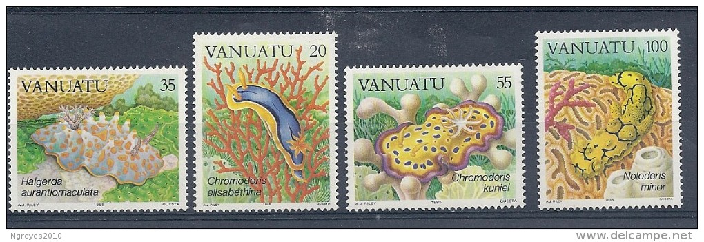 140017310  VANUATU  YVERT  Nº  727/30  **/MNH - Vanuatu (1980-...)