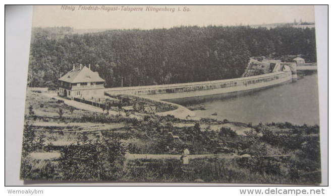 AK Klingenberg König Friedrich-August-Talsperre In Sachsen Um 1920 - Klingenberg (Sachsen)